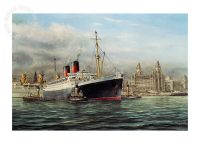 Mauretania II in the Mersey